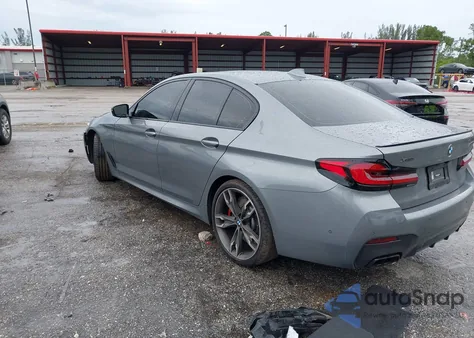 2023 BMW M550 I xDrive из США, поврежденный, VIN WBA13BK09PCL46381